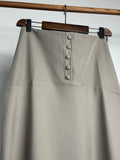 Jupe longue taille haute et corset